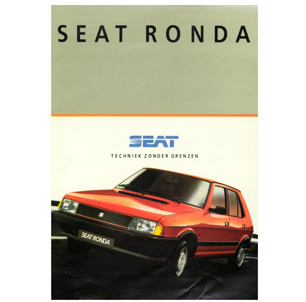 1986 seat ronda nl.pdf (4.28 MB) - Katalogy a prospekty - Holandsky (NL)